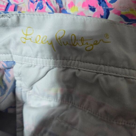 Lilly Pulitzer Shell of a Time Pink Multicolor Callahan Shorts - Picture 3 of 5
